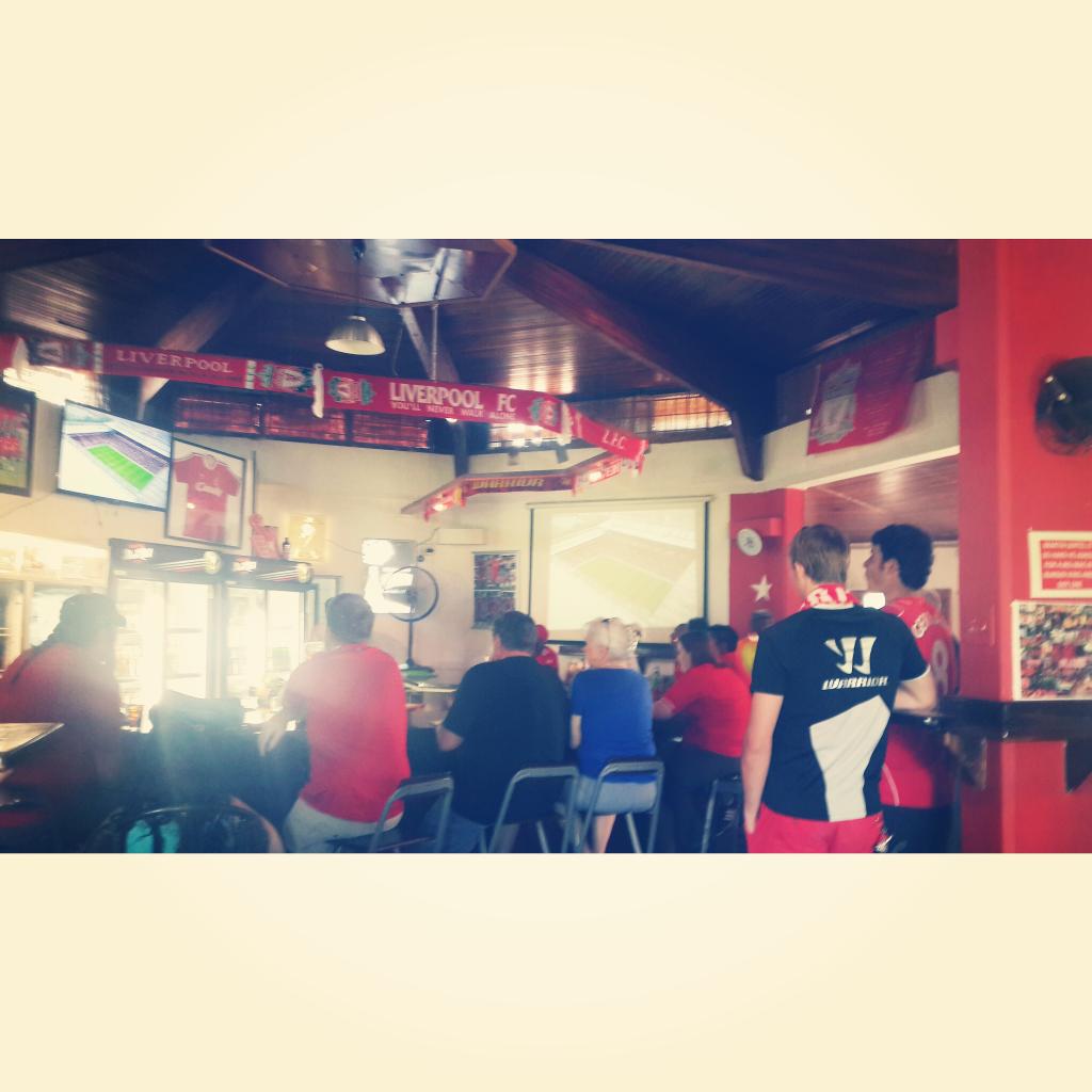 DanielRaub's tweet photo. @LFC From @LFCPretoria in South Africa to Liverpool! #GarudaGlobalCheckin #YNWA http://t.co/9ekKhgc7ZC