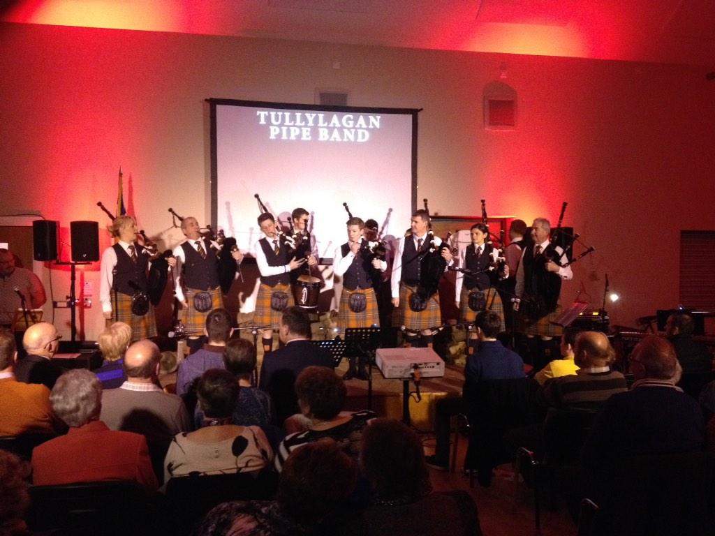 tullylaganpb's tweet photo. The band playing at the desertcreat ww1 remembrance concert last night #WeWillRememberThem http://t.co/qSPeynlprO