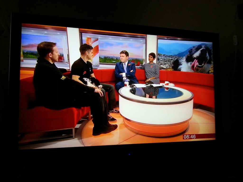 redcharliethebt's tweet photo. Jasper on bbc tv #jasperfound http://t.co/JxHX7RdUW0