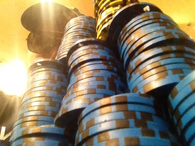 sdaviespoker's tweet photo. Stacks on top of stacks on top of stacks! #2014ACOP #ChipPorn http://t.co/3GsDTTHXSk