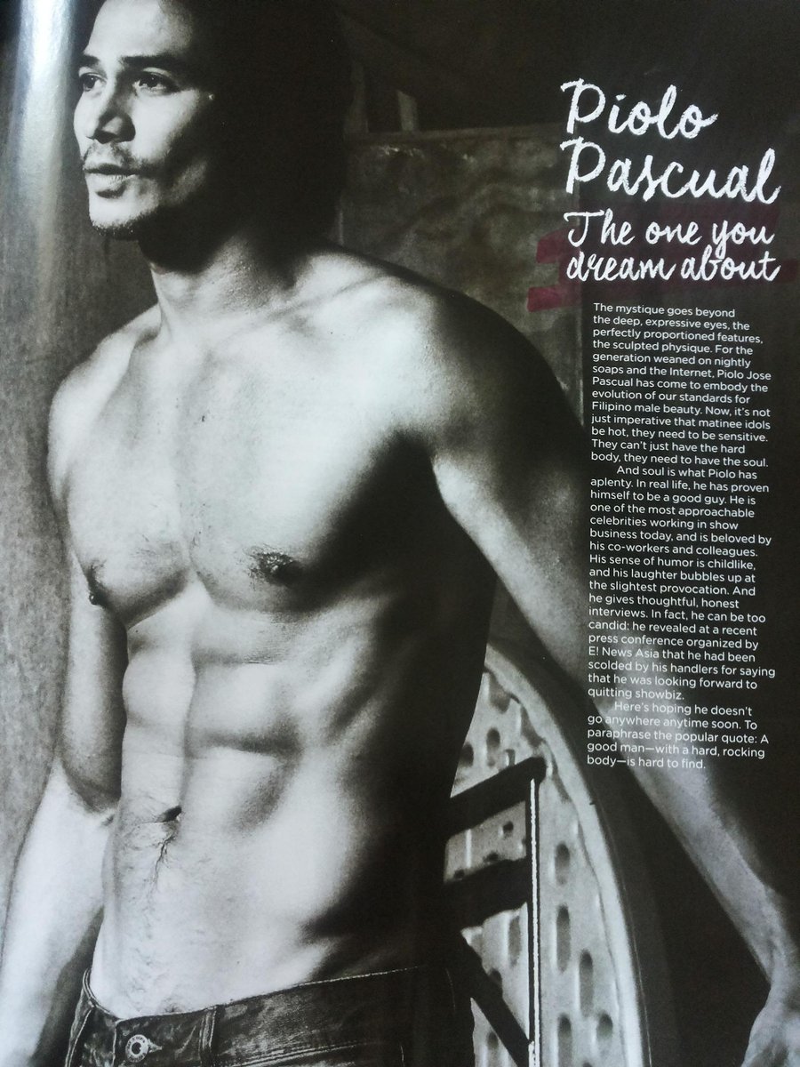 TeamGinBi's tweet photo. from Yes magazine! one of the hottest male in Showbiz! #PioloPascual + #IzaCalzado = #TeamHarot #PiZaforReal http://t.co/yyIBlZx3oC