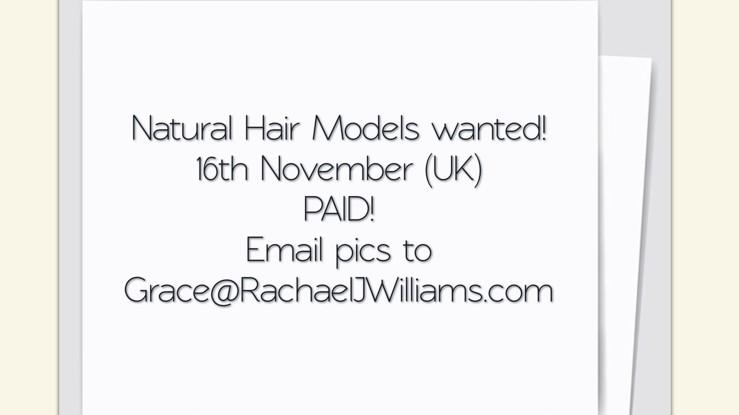 RJWModelAcademy's tweet photo. Natural Hair Models needed!!! http://t.co/F6NspR4UFT