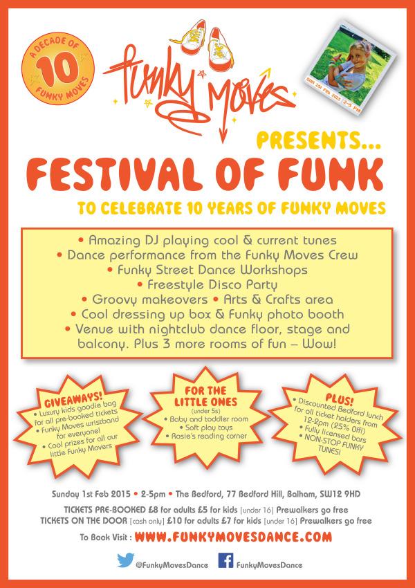 FunkyMovesDance's tweet image. Hi @BalhamCC Are you coming to the FESTIVAL OF FUNK?
 You won't want to miss it! :) facebook.com/events/1512154…