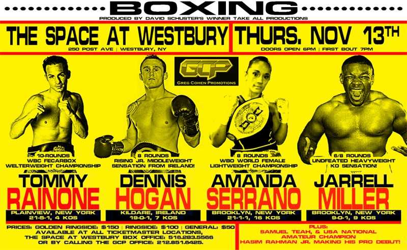 StuartKudman's tweet photo. Should be a great night of boxing! http://t.co/XUadcIYPJP