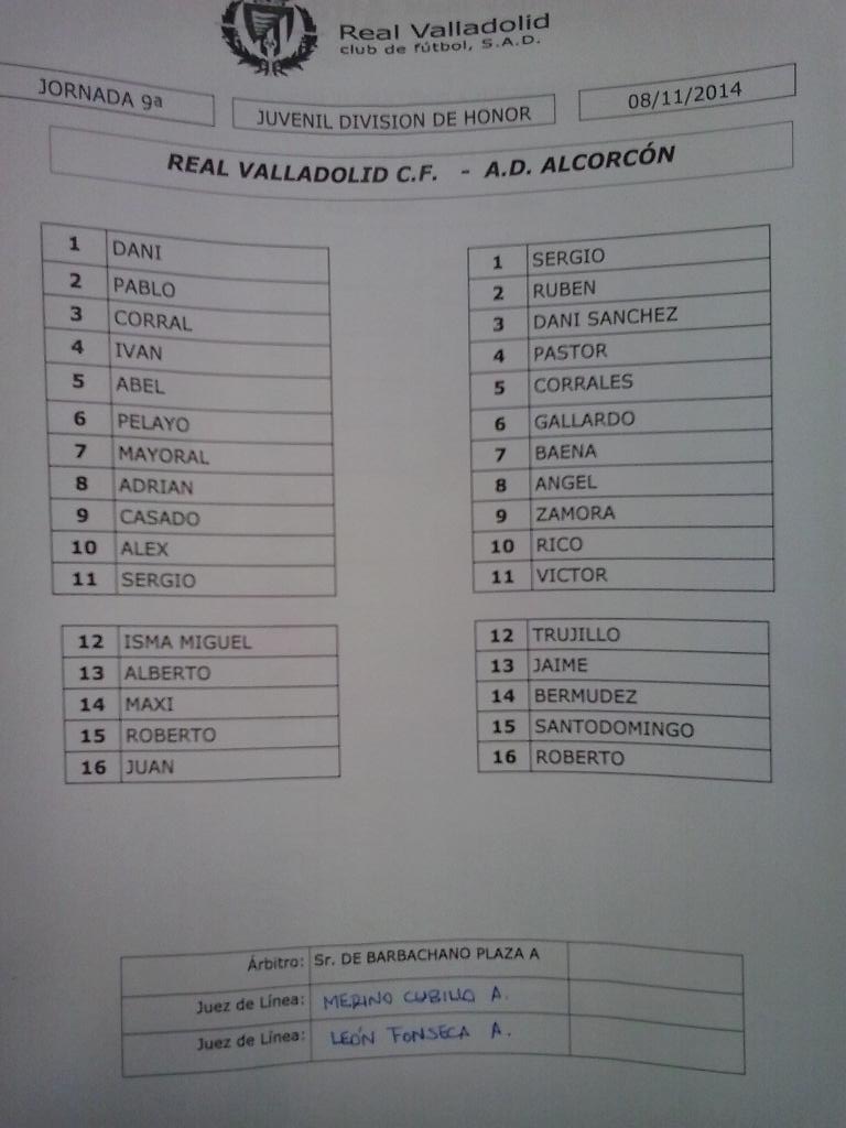  Real Valladolid Juvenil A - Temporada 2014/15 - División de Honor Grupo V - Página 8 B16nbhGIUAAGQph