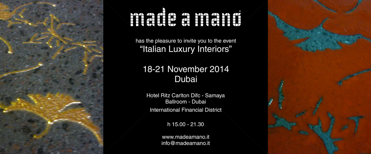 madeamanoitaly's tweet photo. @ItalyInterior We'll be with u the next week madeamano.it #madeamano  #madeamanoitaly #italianluxuryinteriors http://t.co/s0FWlKN325