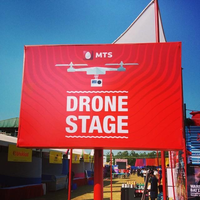 MTS_India's tweet photo. The #MTSDrone is here too. Come say Hi. #NH7MakesMeHappy #Bengaluru http://t.co/ic5oOLdIDV