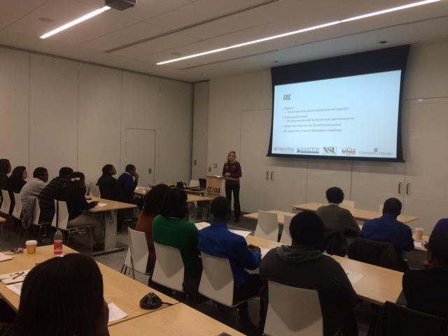 VT_EngrGradSch's tweet image. @VTGradCommunity @VTEngineering Catherine Amelink discussing the graduate application process #Grad_School_101