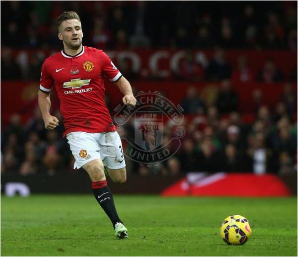 sevenunitedstr_'s tweet photo. Man Of The Match today is Luke Shaw! #mufc #GGMU http://t.co/fWuXjr9RVI