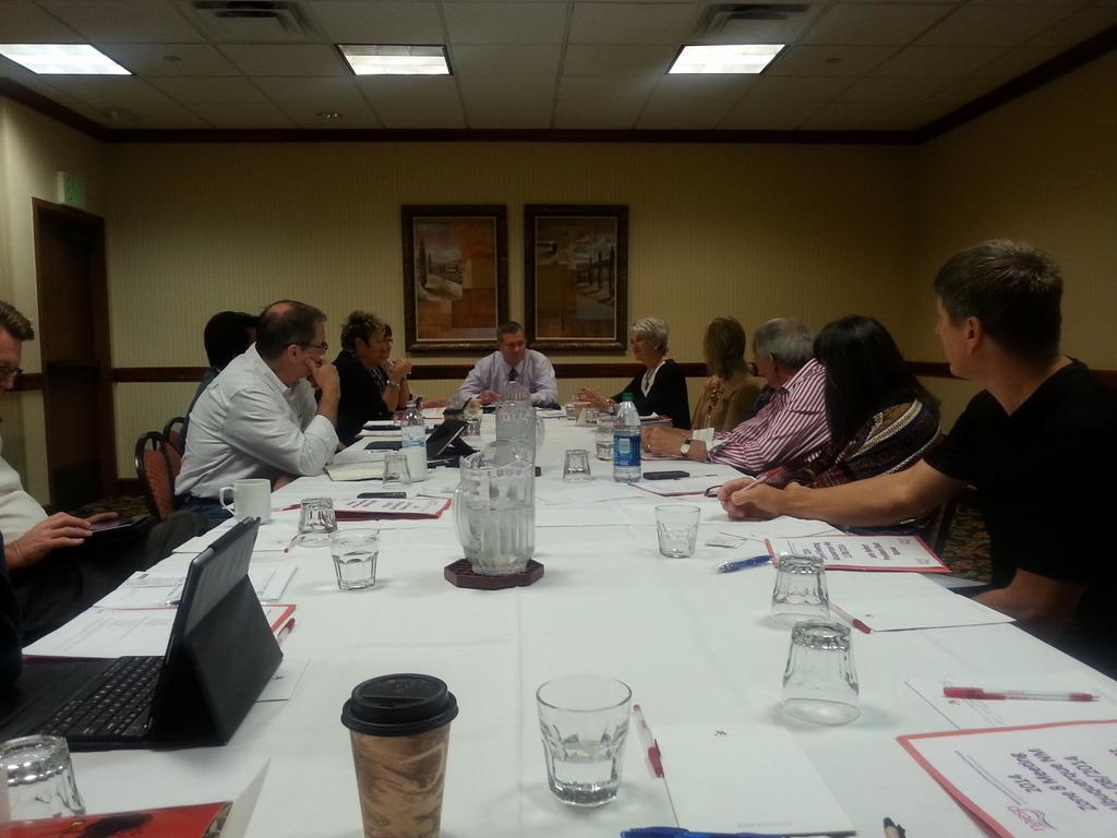 NAESPzone8's tweet photo. Zone 8 meeting with President White in New Mexico http://t.co/qbaulazCRF