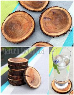 EndlessHouse's tweet image. Loving these homemade coasters. So rustic and creative