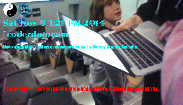 coderdojocam's tweet image. Hey @HarveyBrCo, Your photo instantly generated with selfies.camera made by @harveybrco