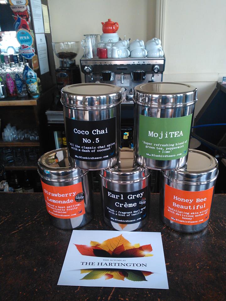 Bluebird Teas available now <a href="/HartingtonBN2/">The Hartington</a>. Pop in for a cuppa! @Bluebirdteaco #brighton