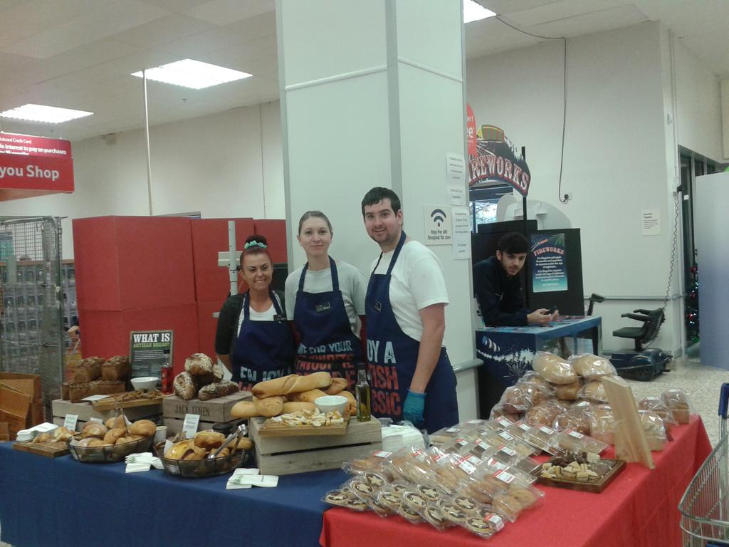 Customers loving our Euphorium Bakery tastings :-). .I'm in charge of quality control :-)<a href="/AndyWoolfenden/">Andrew Woolfenden</a> <a href="/TJ_Hgt/">Tony Hoggett</a>