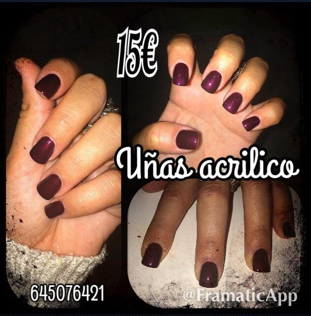 Escherxyta's tweet photo. Uñas acrílicas listas para otoño 645076421 Esther herrera http://t.co/h8yJ7vicUI