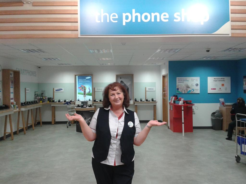 Deborah wowing our customers with excellent service feedback:-)