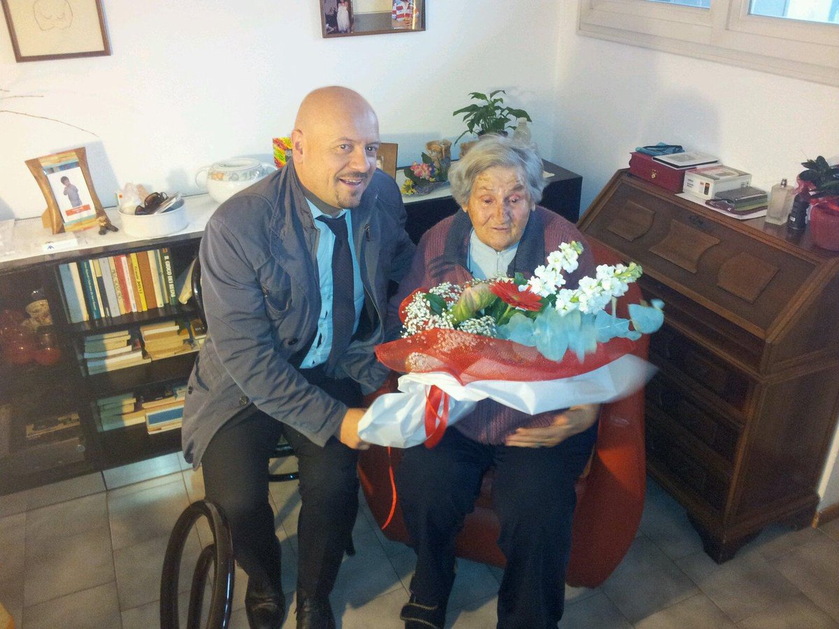 Tonina Laghi staffetta partigiana: "è un'emozione come quei giorni del '44".  Grazie  a te Tonina.