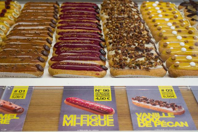 RoadToPastry's tweet photo. A nice mono-product #shop full of #éclairs in #Paris @Leclairdegenie - on my #blog: http://t.co/r7HFec89Ff #foodporn http://t.co/objdnnPkIv