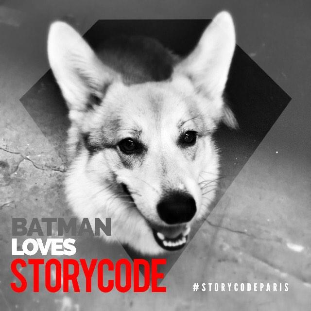 gholubowicz's tweet image. #Batman la mascotte de #storycodeparis adore le #story #hackathon! Comme lui soutenez nous sur storycodeparis.org