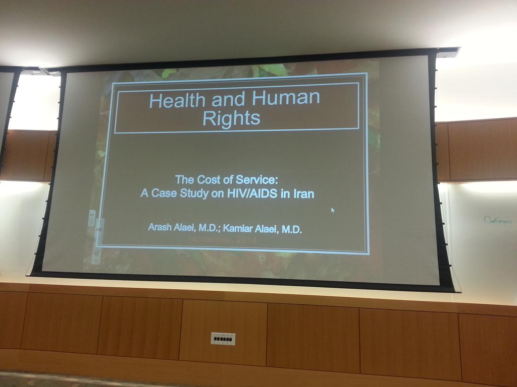 nkaonga's tweet photo. #KamiarAlaei takes stage to address @PHR_Students  #phrstudents2014 @P4HR http://t.co/qb7MXun2FR