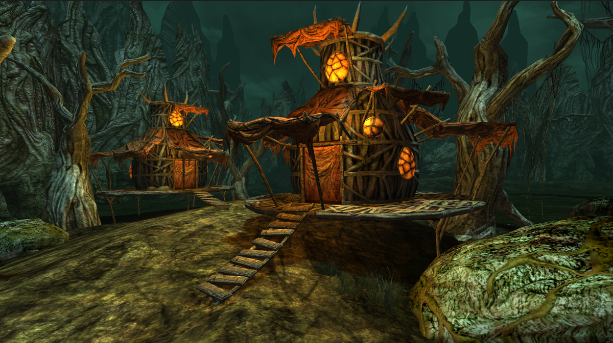 #screenshotsaturday Aralon: Forge and Flame - swamp! <a href="/ThomasG_art/">Thomasguillon</a> <a href="/galoobeth/">Galoobeth Games</a> #rpg #mobilegames