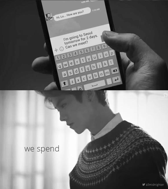 allmidnighter's tweet photo. #Xiuhan #edit - based on Ada Apa Dengan Cinta (AADC) 2014 minidrama http://t.co/94q73c8nuY