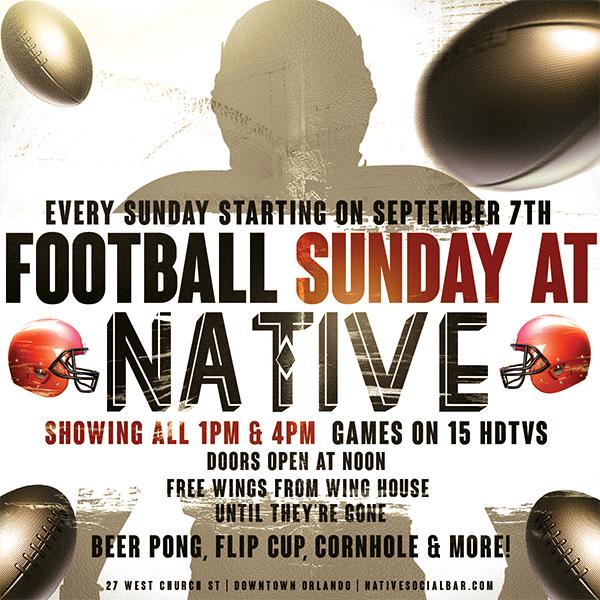 Beer pong, football, corn hole, 15+ HDTVS, $1 mimosas... Did we get your attention yet? Check out when this happens!