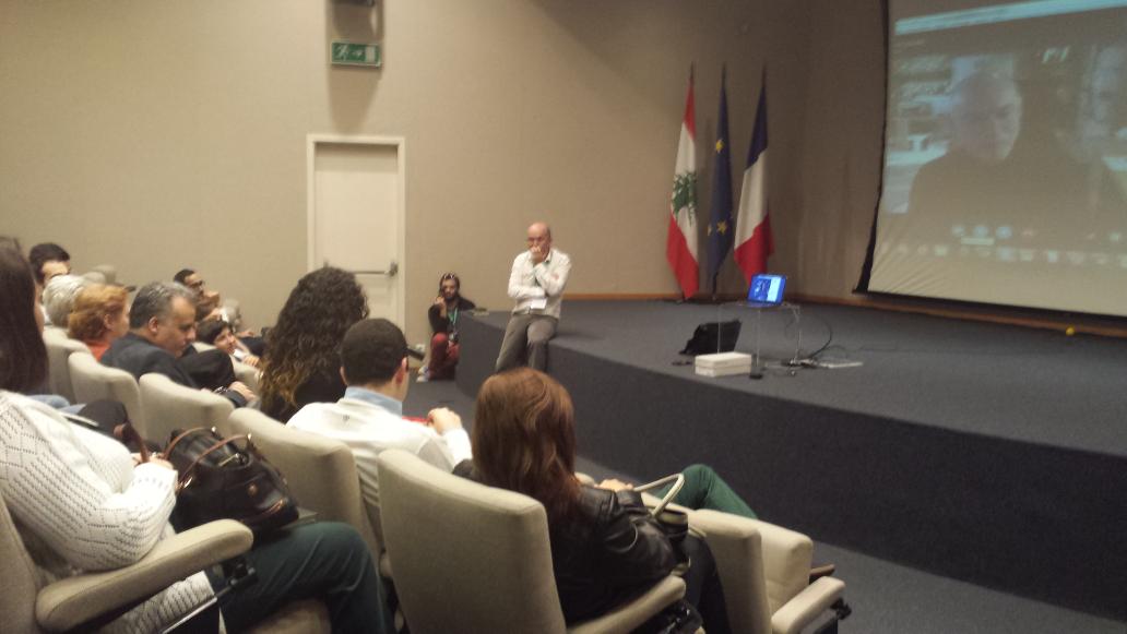 addinquy's tweet photo. Closing session à #atbeirut with @kschwaber ! Nice ! http://t.co/eli6b5SWGr