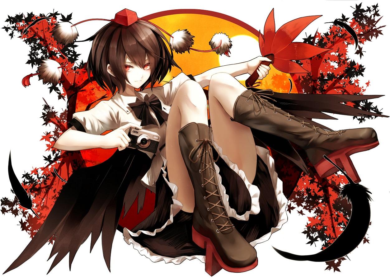 Famy ふぁみ Pixivに投稿しました 射命丸文 Pixiv Http T Co 49nzsakguq こっそり痛単車用のイラストを描かせていただきました もしよければご覧ください Http T Co Nri8oxhmm9 Twitter