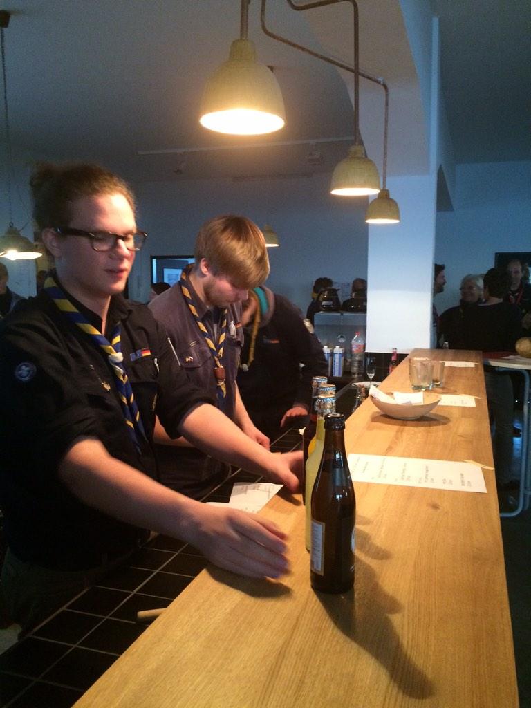 ScoutingTrain's tweet photo. Impressions from the main event of the #ScoutingTrain #BerlinMeeting http://t.co/SemNjT48zb