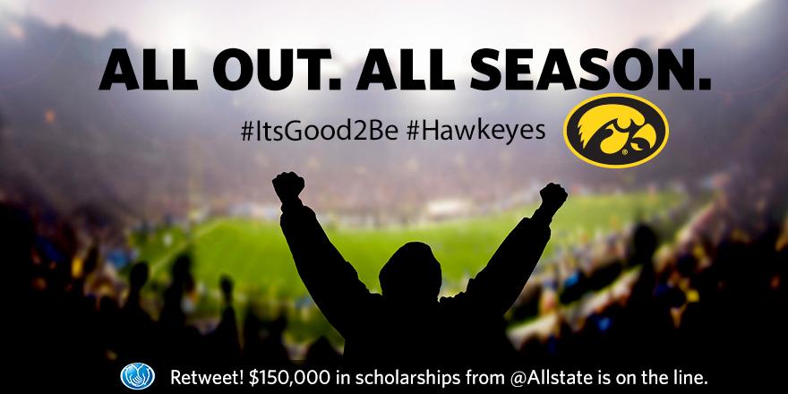 Help the good guys in black and gold claim two prizes today (Floyd and $150,000 for scholarship!)  RT! RT!