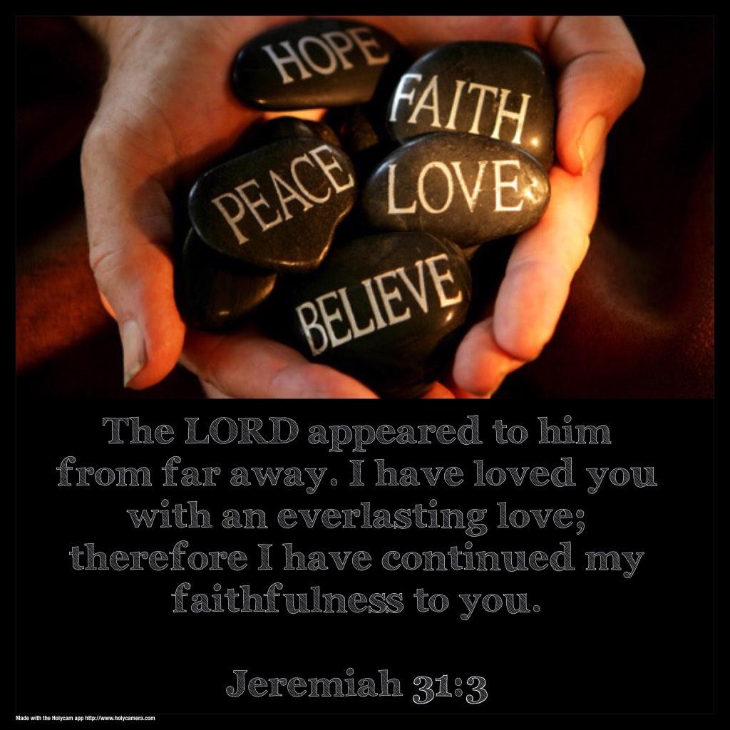 holycamera's tweet image. Love with everlasting love.... Our thought on this Saturday morning.  #HolyCam #God #Jesus #Bible #bibleverse #Christ