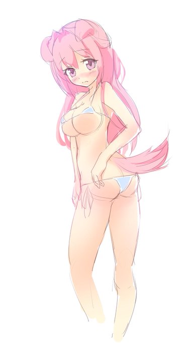 #看板娘マイクロビキニコンテスト というのが目に入った気がしたので…… 