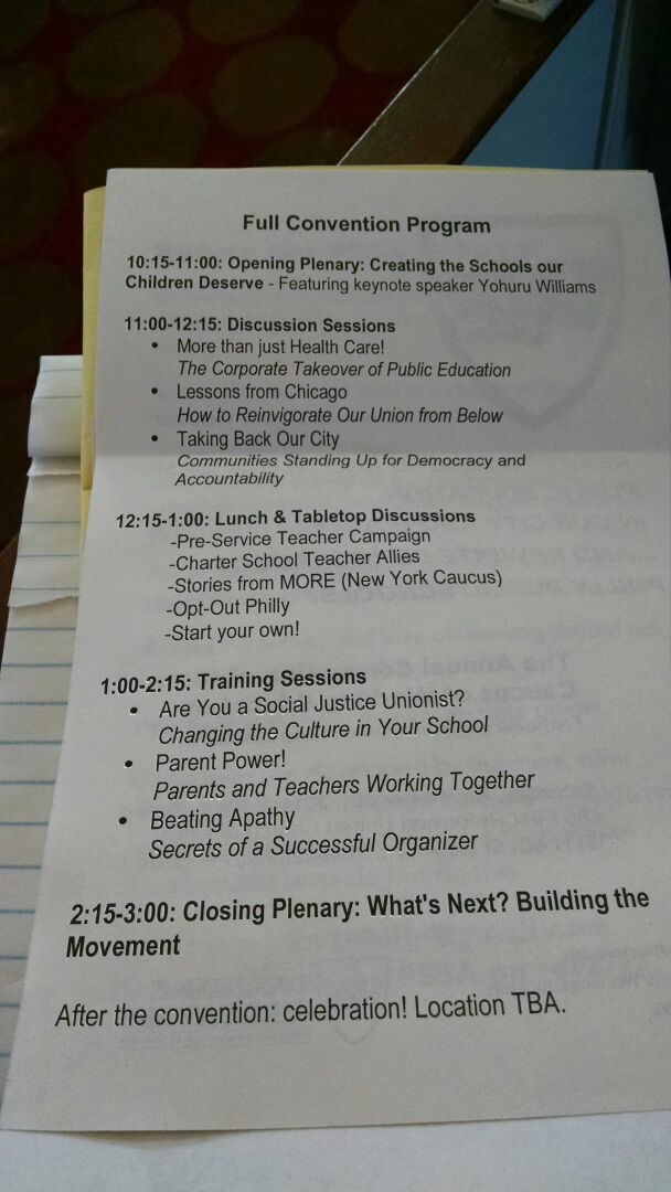MOREcaucusUFT's tweet photo. #workingeducators #phled http://t.co/OS13sGrpgE