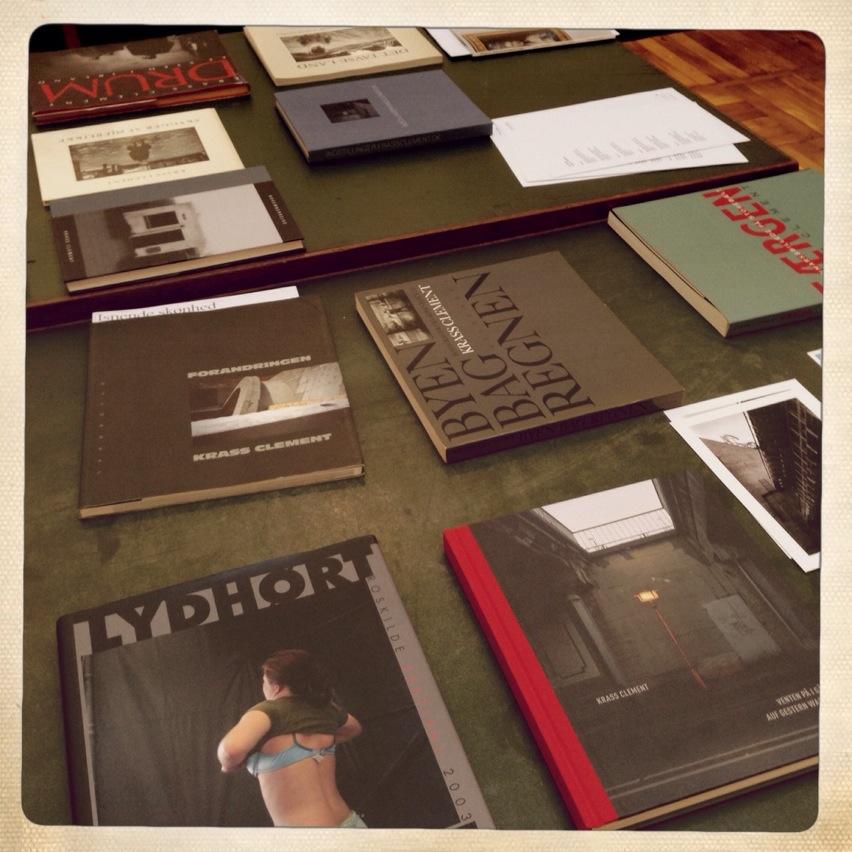 #KrassClement at #Museumsbygningen in Copenhagen. Exhibition and books.