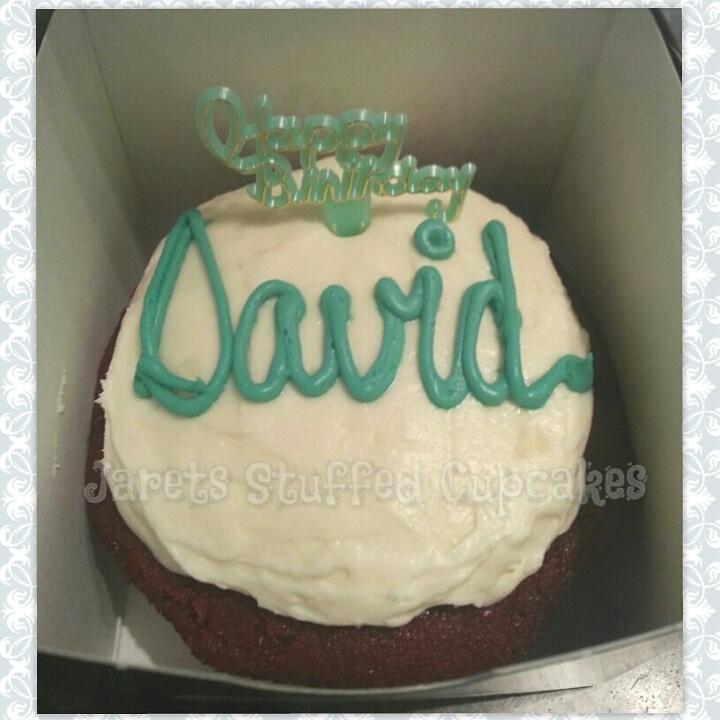 Happy Birthday, David Muir of World News Tonight! We brought R Stuffed Cupcakes to celebrate!  