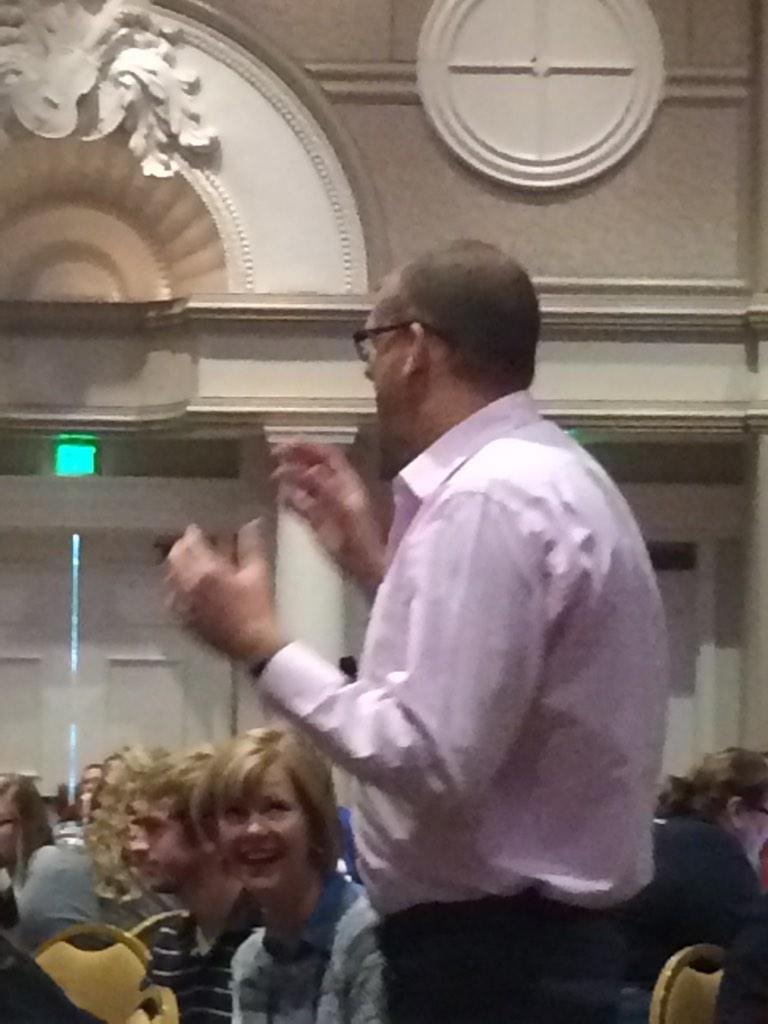 "The only barrier to creativity is the teacher." #jackberckemeyer #AMLE2014