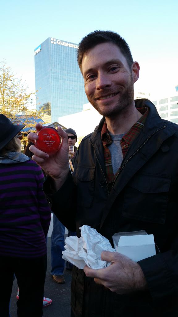 Also, <a href="/rbkohn/">Robert Kohnen</a> won the VIP people's choice with his Belgian Dubbel. Great day for our club!