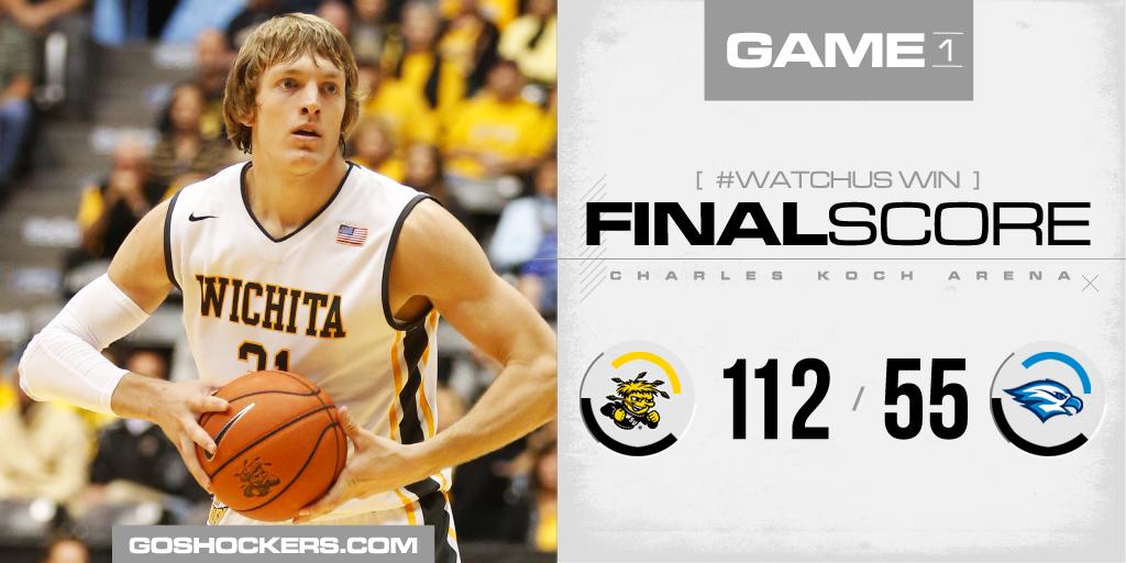 #WATCHUS WIN | Shockers-112, Seahawks-55

Player of the Game: Ron Baker (22 Pts, 4 Ast, 3 Reb)