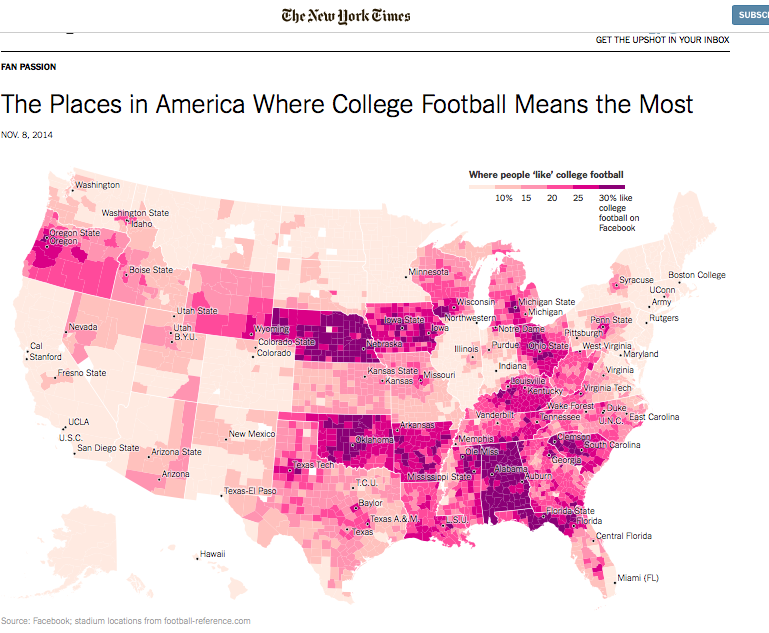 NYTimes proves SEC fans are more dedicated than any other conference nytimes.com/2014/11/08/ups…