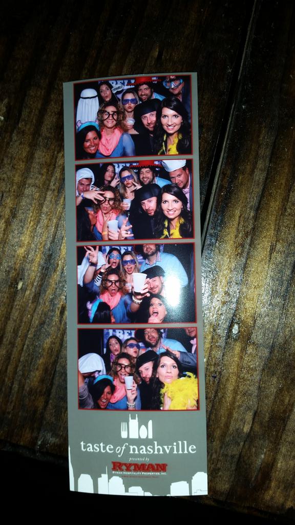 kearstin99's tweet photo. Yucking it up with pals @stefen27 @tshafer61 @oocberry &amp; others at @TasteofNash last night. #TasteofNash14 = #awesome http://t.co/l0ZfOkRAQ6
