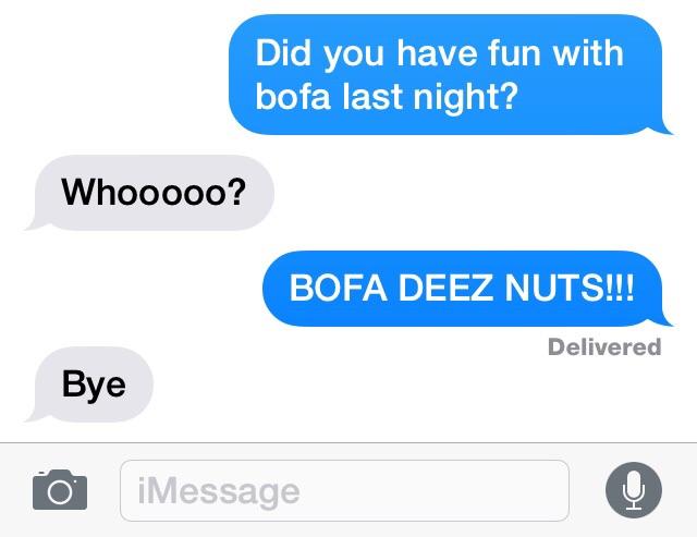 Bofa Deez Nuts Http T Co Upo4d8kkzs