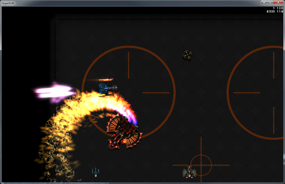 Pentavera's tweet photo. Better fire for #HyperDrift! See more at http://t.co/jaoa45yxZi. #Gamedev #screenshotsaturday #Indiedev http://t.co/iWNzm0zo5s