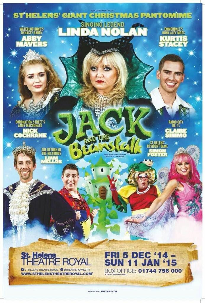 kurtisstaceyKS's tweet photo. Book your tickets to see your Christmas panto #jackandthebeanstalk great cast, great family fun @TheatreRoyalStH http://t.co/P45Z8yz3NW