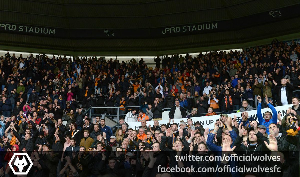 Wolves's tweet image. Thanks again to the travelling fans for such stirring support on such a disappointing afternoon.  We will be back.