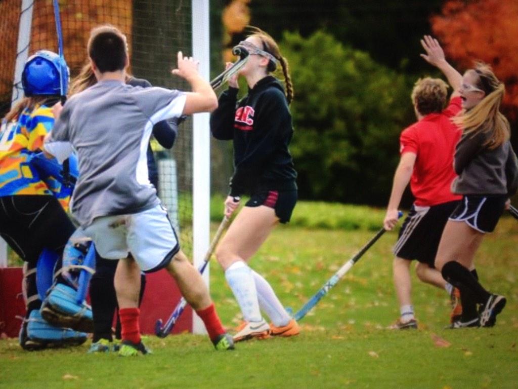 OnMyWayToHelen's tweet image. When you get your first goal in field hockey but it's the wrong goal&amp;lt;&amp;lt;&amp;lt; #soliddefense