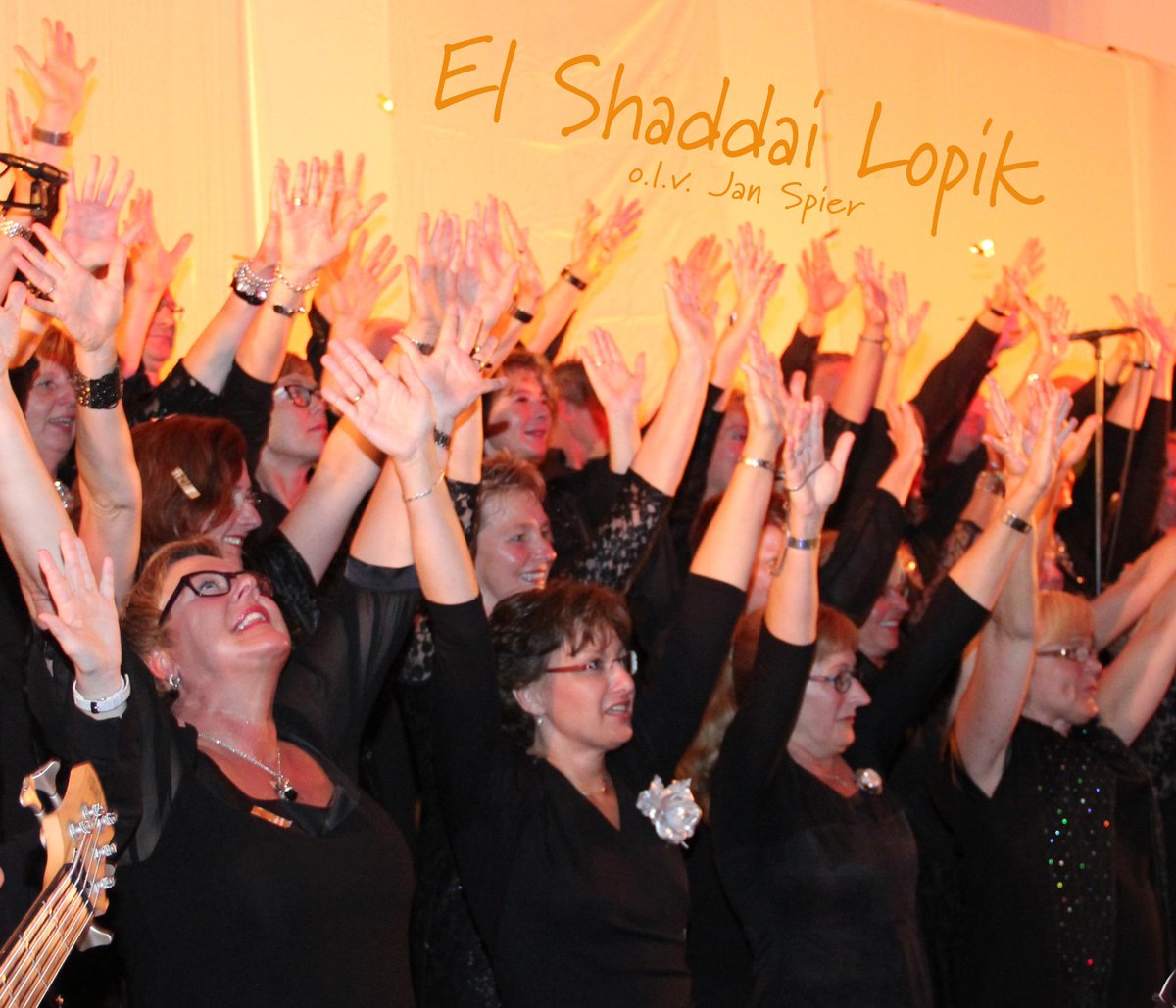 Morgen 17.00 uur Catharijnekerk Heusden optreden Gospelkoor El Shaddai - "Love will have its day". Toegang is gratis.