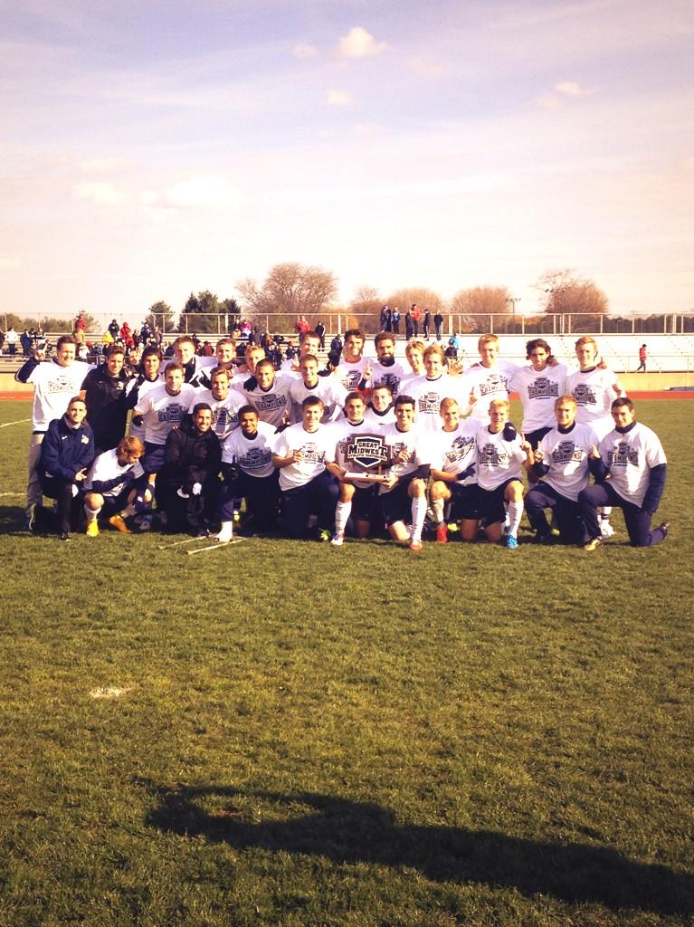 Here's your 2014 <a href="/greatmidwestac/">Great Midwest</a> champions! @CUSoccer #repeat