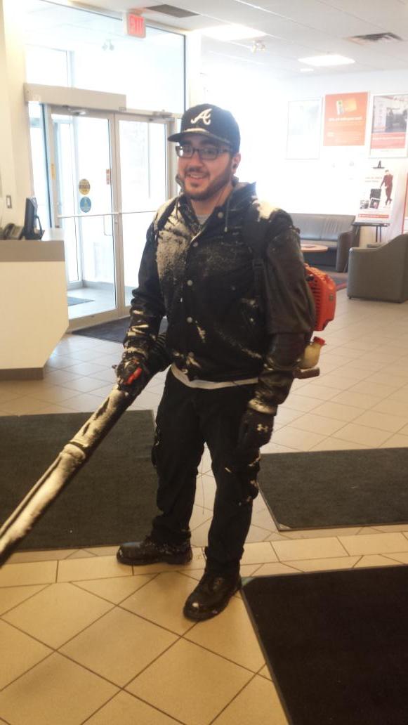 LoganSean86's tweet photo. Our own personal ghost buster !!! http://t.co/BKjqr9K77x