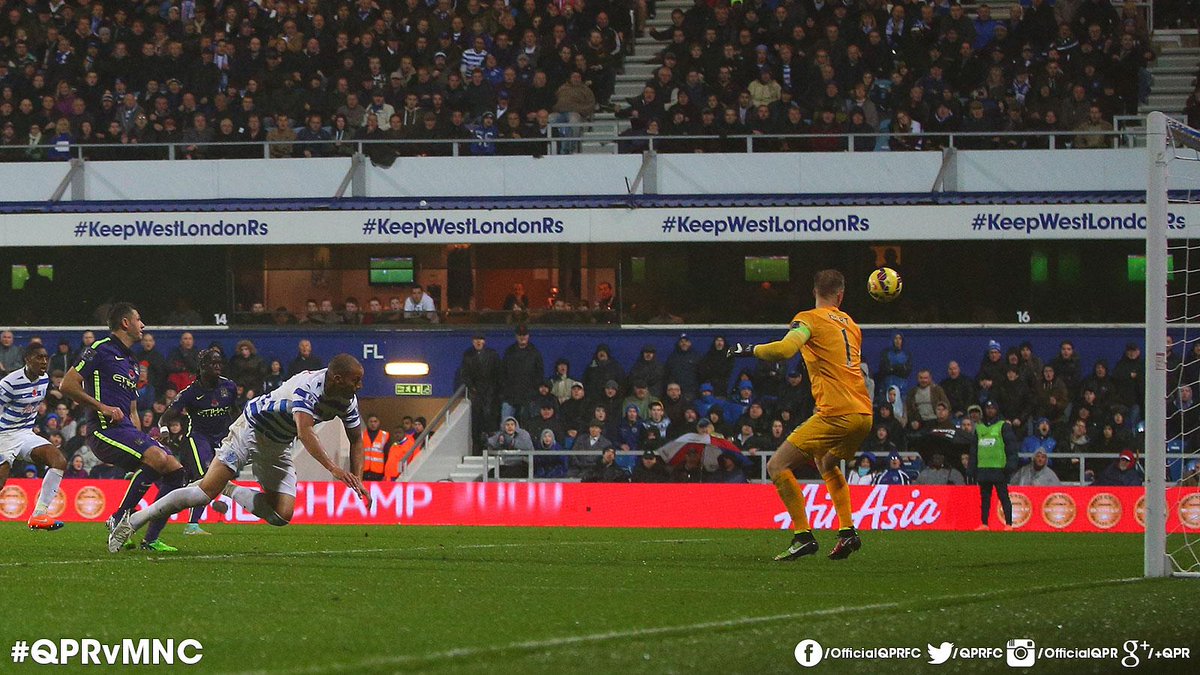 QPR's tweet image. FULL TIME: @QPRFC 2, @MCFC 2 #QPRvMNC
